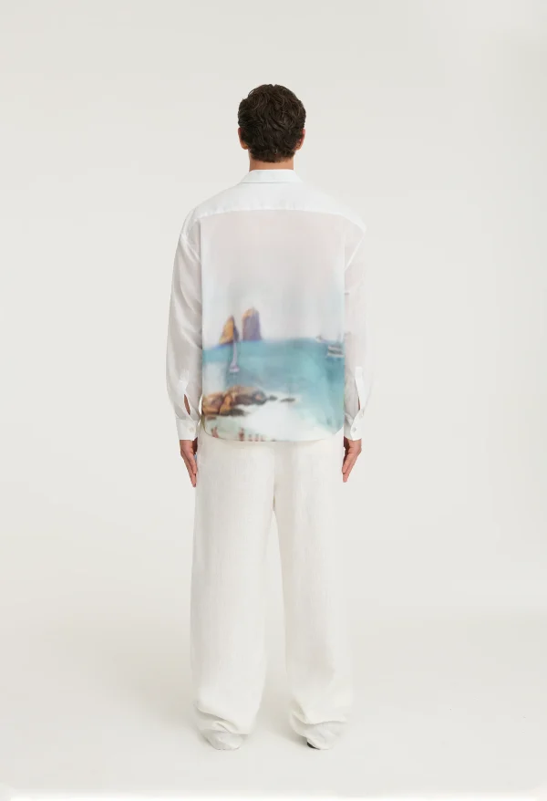 545 ULTRALIGHT “ESTATE A CAPRI” SHIRT