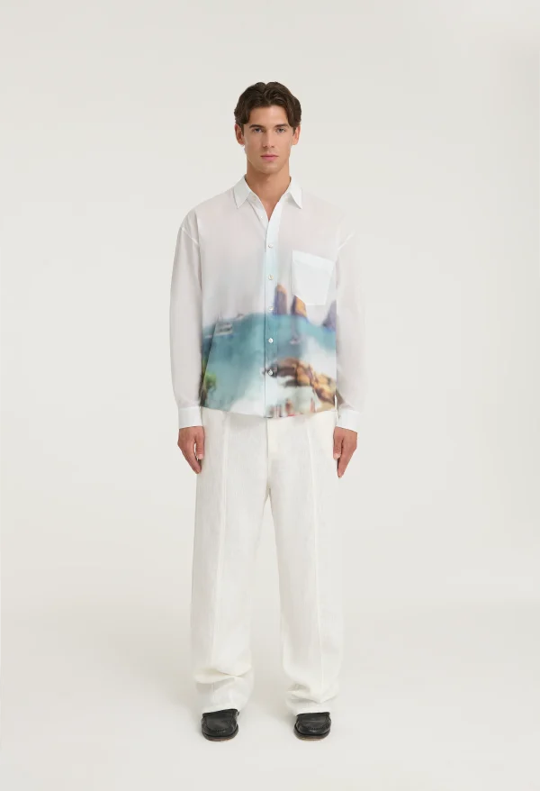 545 ULTRALIGHT “ESTATE A CAPRI” SHIRT