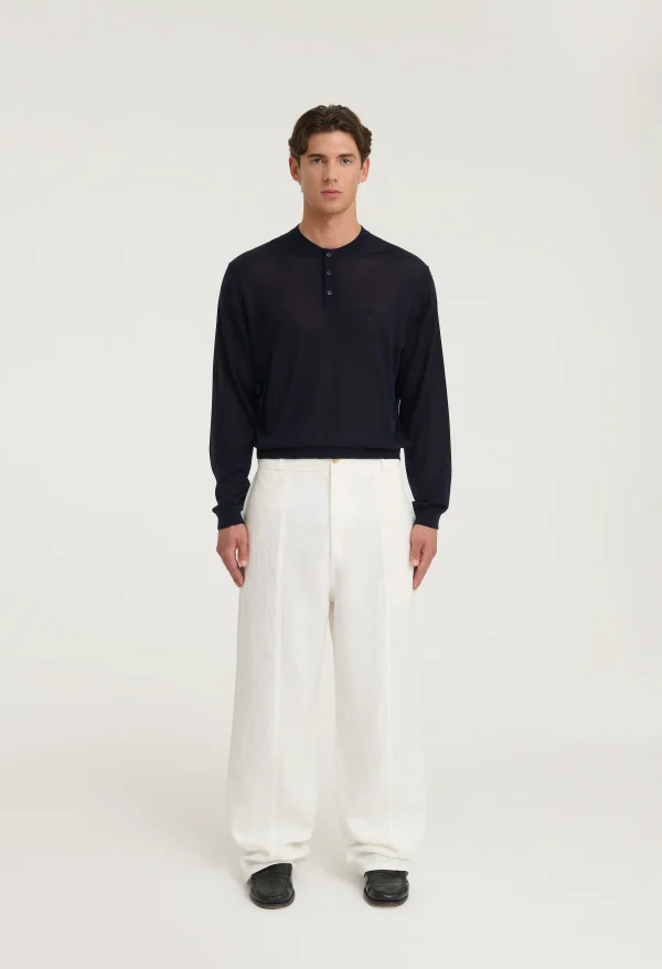 545 ULTRALIGHT SERAFINO SWEATER DARK NAVY