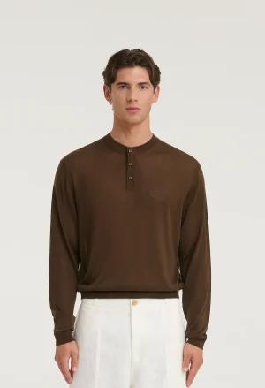 545 ULTRALIGHT SERAFINO SWEATER MORO BROWN