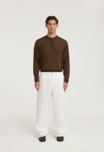 545 ULTRALIGHT SERAFINO SWEATER MORO BROWN