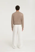 545 ULTRALIGHT SERAFINO SWEATER BEIGE SAND