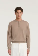 545 ULTRALIGHT SERAFINO SWEATER BEIGE SAND
