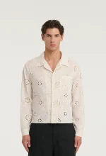 545 ICONIC SANGALLO SUMMER SHIRT IVORY
