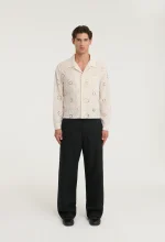 545 ICONIC SANGALLO SUMMER SHIRT IVORY