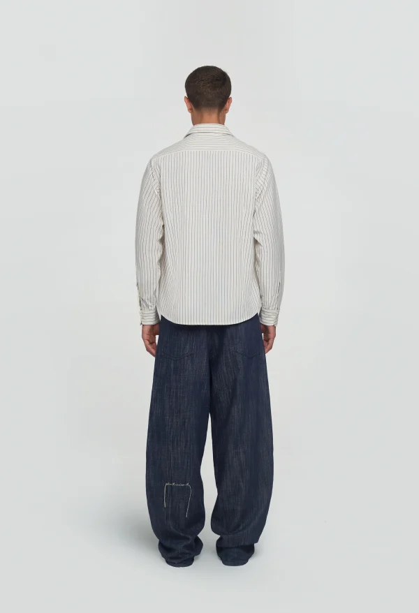 545 PINSTRIPE COTTON SHIRT 